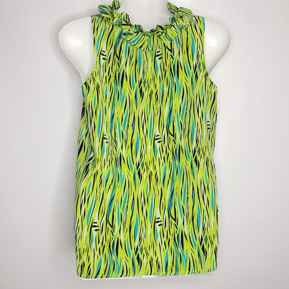 NWOT Lilly Pulitzer's classic Silk Tank Top Size 2 100% silk - Picture 10 of 16